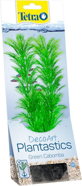 Dekorim për akuarium Tetra DecoArt Cabomba, 29 cm, i gjelbër