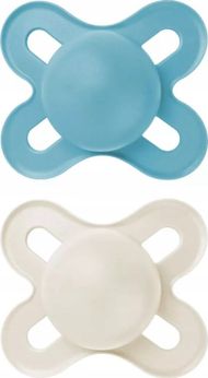 Cucla MAM Original Start, silikoni ortodontike, 0 2 muaj, set 2 copë