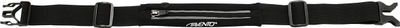 Rrip beli sportiv Avento Hip Belt, xhep elastik me zinxhir, reflektues, i zi me argjend