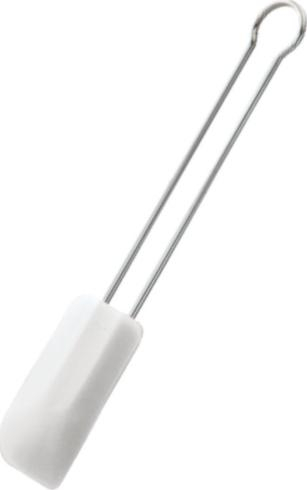 Skrep për tigan Rösle, 26 cm, silikoni dhe inoks, i bardhë