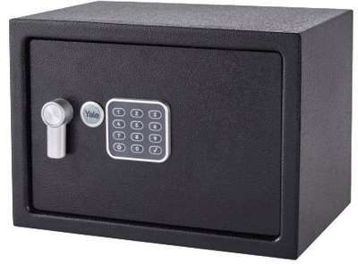 Kaso Yale Dig Mobile Alarmed Safe YYEC 250 DB2, alarm i integruar, tastierë digjitale, gri