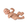 Kukull bebe Arias Zoe, 42cm, dizajn realist, lëkurë natyrale