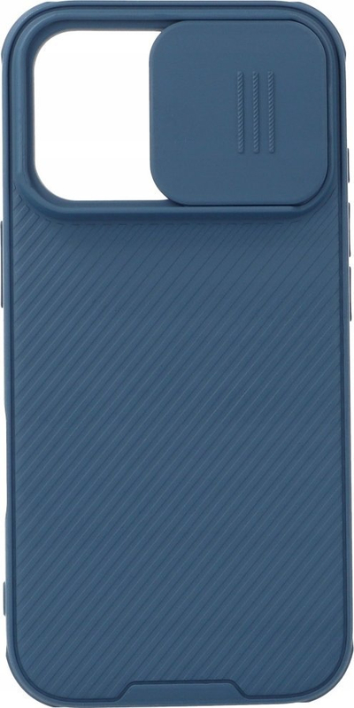 Mbulesë telefoni Nillkin CamShield Pro për iPhone 16 Pro, me mbrojtje kamere, blu
