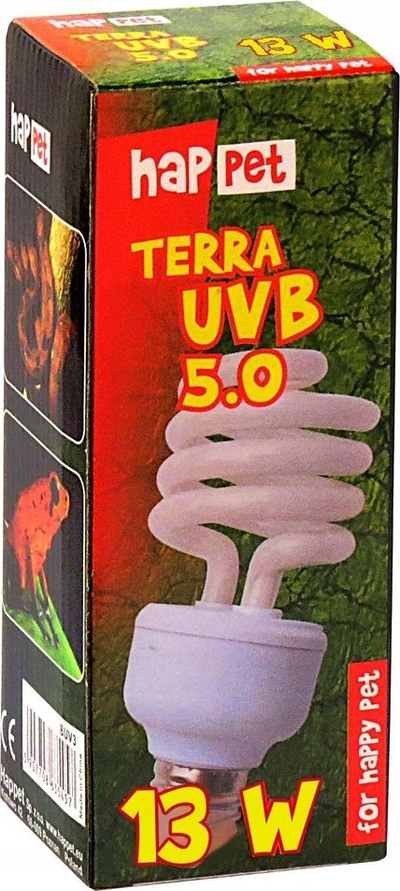 Llambë UVB Terra Compact 5.0, 13W, për terrarium