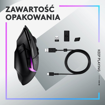 Maus Logitech G502 X Plus (910-006162), i zi