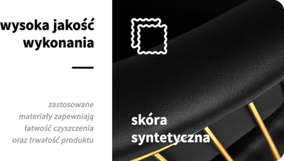 Karrige parukerie System Lile Gold, profesionale, e zezë me ar