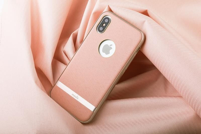 Mbështjellëse Moshi për iPhone X (99MO101302), rozë