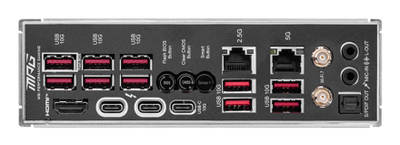 Pllakë amë MSI MPG Z890 CARBON WIFI, Intel Z890, LGA 1851, DDR5, ATX, e zezë