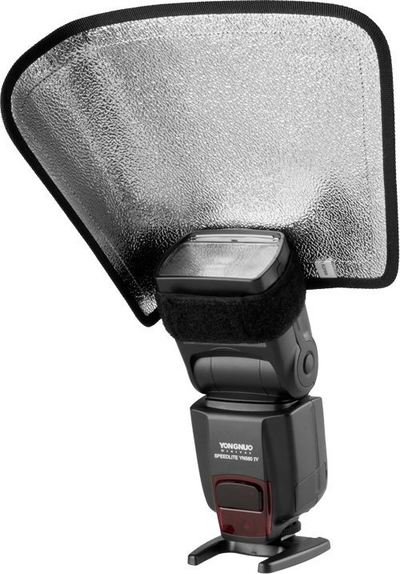 Reflektor për blic Aurora Portaflex SBF-B, 19 x 25 cm, i zi me argjend