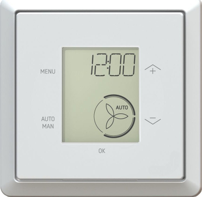 Panel kontrolli Zehnder ComfoSense C67 655010230, për ventilim ComfoAir Q, me RF