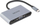 Docking station Dicota D32064, USB-C, kompakt, argjendtë