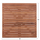Tapetë tavoline Hm SQUARE HM18137, dru teak, 80x80 cm, natyrale