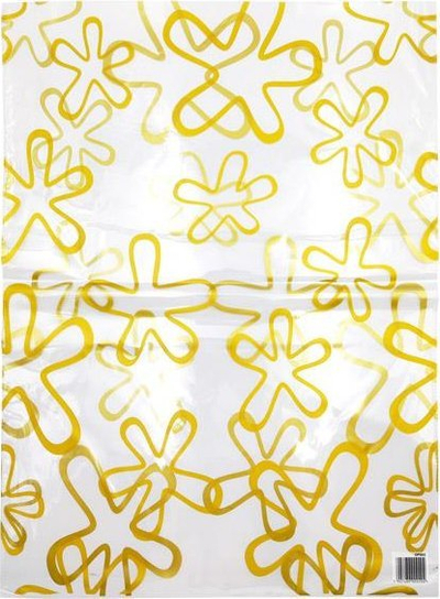 Qese celofani dekorative Mix, set 50 copë, 50x70 cm, transparente me figura