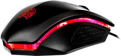 Сет гејминг глушец и подлога за глушец Tt eSPORTS Talon X, прилагодлив DPI, со светла, црн