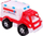 Lodër auto ambulancë Technok 4579, plastike, për fëmijë, shumëngjyrëshe