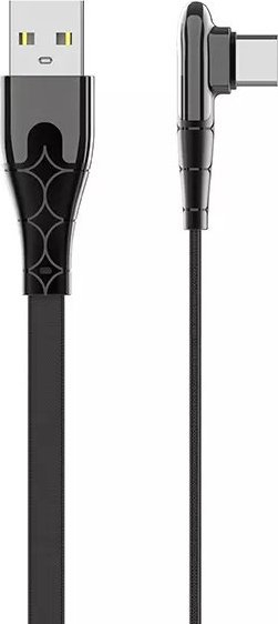 Kabllo karikimi USB A në microUSB LDNIO LS582M, 2m, karikim i shpejtë, e zezë