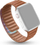 Rrip dore Strado për Apple Watch Series 7 45mm, lëkurë, universal, i zi