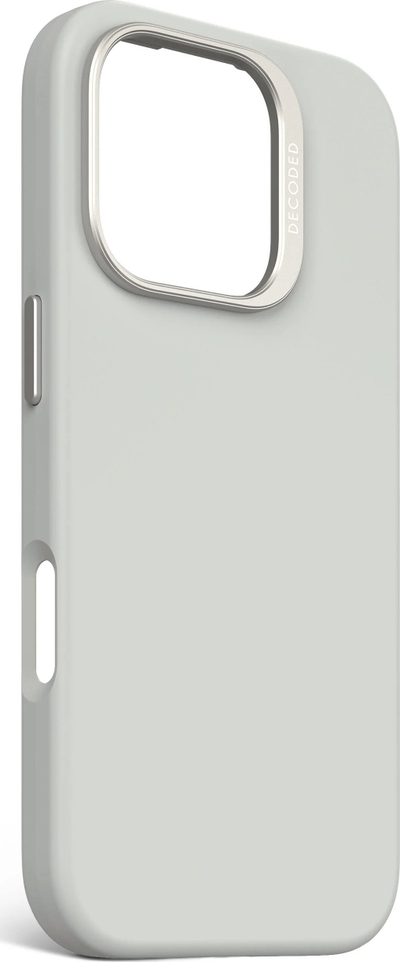 Kapak telefoni Decoded Antimicrobial, për iPhone 16 Pro, MagSafe, gri