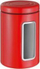Enë ruajtëse WESCO Classic Line, 2L, me dritare akrilike, e kuqe