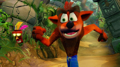 Игра Crash Bandicoot N. Sane Trilogy, PlayStation 4, колекција со 3 игри, шарена