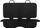 Çarçaf mbrojtës sediljeje Caretero Accessories Quilted Car Protective Mat, i papërshkueshëm nga uji, i zi