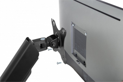 Mbajtës muri për monitorë Deltaco ARM-0361, 2 monitorë 17"-32", VESA 75x75 100x100, i zi