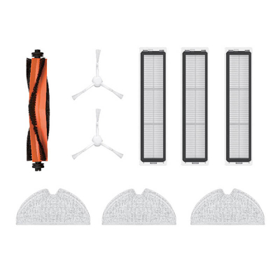 Set aksesorësh Dreame D9 Max, furça dhe filtra zëvendësues, i zi