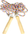 Litar kërcimi One Fitness SN01, 280cm, doreza druri, shumëngjyrësh