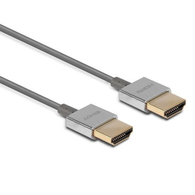 Kabllo HDMI LINDY Ultra High Speed, 0.5m, e hollë, e zezë