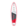 Dërrasë SUP FunWater SUPFW69C, inflatabile, 335 x 84 x 15 cm, kuqe e bardhë
