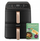 Fryer ajri Cosori Turbo Tower Compact CAF-DC861-CEUR, 8.6 L, me 2 sirtarë, i zi