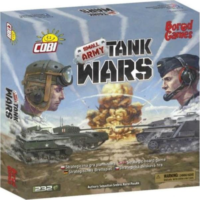 Lojë tavoline Cobi Tank Wars, +8 vjeç