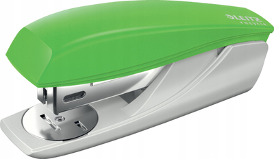 Kapëse letre Leitz NeXXt Recycle Small, 10 fletë, plastike e ricikluar, e zezë