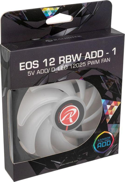Ftohës Raijintek EOS 12 RBW ADD, 120 mm