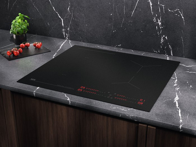 Plitë me induksion AEG SaphirMatt Series 7000 TI64IB10IZ, 60 cm, SenseBoil, e zezë
