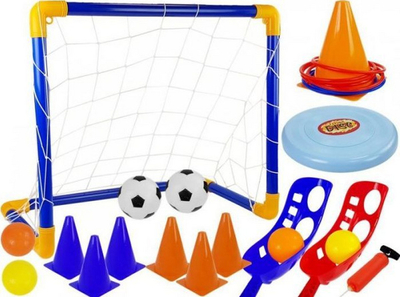 Set i lojërave Sportive LEANToys, shumëngjyrëshe