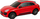 Makina me pult Rastar Porsche Macan Turbo 1:24, R/C, e kuqe