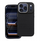 Kllafë telefoni OEM Frame Case për iPhone 17 Pro, TPU, me kornizë të forcuar, e zezë
