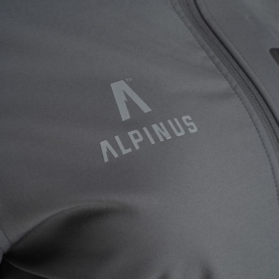 Xhaketë softshell për femra Alpinus Transitional, rezistente ndaj erës, me kapuç, ngjyrë grafit