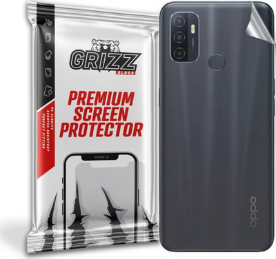 Folie mbrojtëse e pasme GrizzGlass për Oppo A11s, SatinSkin, transparente