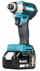 Makineri kaçavidë goditëse Makita DTD201RTJ, 18V, me bateri, blu