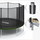Trampolinë kopshti me rrjetë të jashtme Zipro 16FT (496cm)