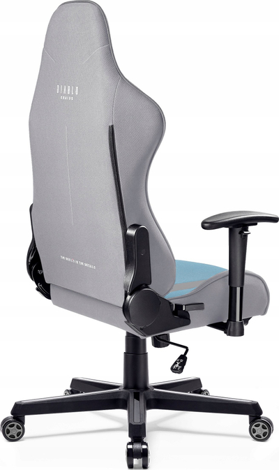 Karrige gaming Diablo X-Starter, ergonomike, me rrota, blu