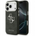 Kapak telefoni Guess Hardcase 4G, për iPhone 17 Pro Max, plastik, i zi