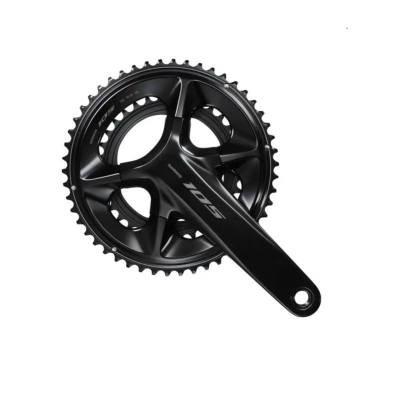 Giratierë biçiklete Shimano 105 FC R7100, 12 shpejtësi, 50 34T 175mm, e zezë