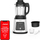 Blender tavoline Tefal BL83SD30 Perfectmix Cook, 1400W, enë xhami 2L, i zi argjendtë