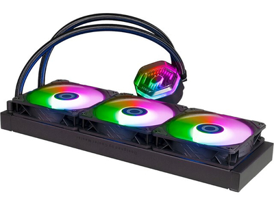 Ftohës me ujë për proçesor Cooler Master MasterLiquid 360 ATMOS, 12 cm, 2500 RPM, i zi