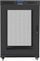 Kabinet rrjeti Lanberg Cabinet FF01, 19" 22U 800x1000, derë e shpuar, i zi