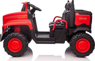 Makina elektrike fëmijësh LeanToys Truck JC222, 12V, 4x4, e kuqe