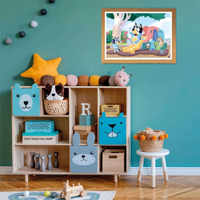 Puzzle Clementoni SuperColor Bluey 104 maxi, 6+, shumëngjyrësh